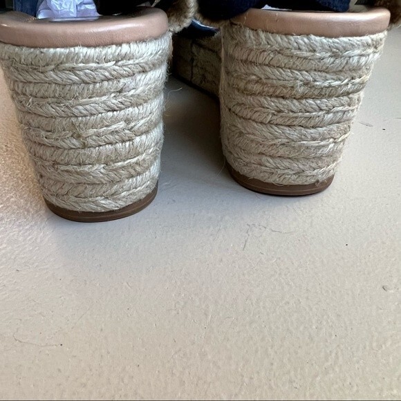 Kate Spade New York Espadrille Wedge Heeled Sandals Ankle Strap Women’s 8 New - Picture 9 of 14